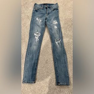 Aero High Rise Curvy Jegging Size 00